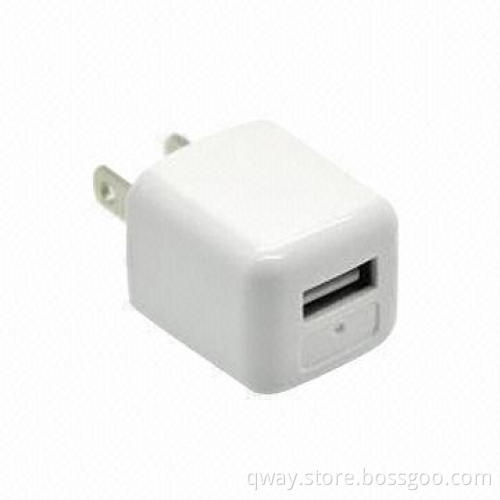New USB2.0 US Plug AC Home Wall Charger, Power Adapter 5V 1A for Smartphone